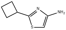 2-Cyclobutylthiazol-4-amine Struktur