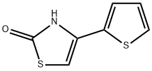 4-thien-2-yl-1,3-thiazol-2(3H)-one Struktur