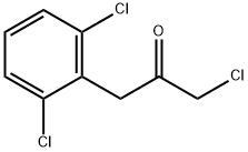 1-chloro-3-(2,6-dichlorophenyl)propan-2-one Struktur