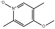 2,5-dimethyl-4-methoxypyridine 1-oxide Struktur