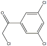 2-chloro-1-(3,5-dichlorophenyl)ethanone Struktur