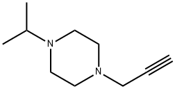 1-Isopropyl-4-prop-2-ynyl-piperazine Struktur