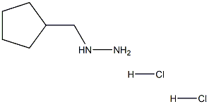 1-(CYCLOPENTYLMETHYL)HYDRAZINE 2HCL Struktur