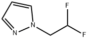 1-(2,2-difluoroethyl)-1H-pyrazole Struktur