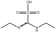 Methanesulfonic acid, 1-(ethylamino)-1-(ethylimino)- Struktur