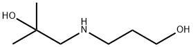 3-[(2-hydroxy-2-methylpropyl)amino]propan-1-ol Struktur