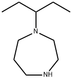 1-(pentan-3-yl)-1,4-diazepane Struktur