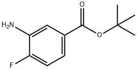 TERT-BUTYL 3-AMINO-4-FLUOROBENZOATE Struktur