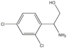 2-Amino-2-(2,4-dichlorophenyl)ethanol Struktur