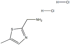 (5-methyl-1,3-thiazol-2-yl)methanamine:dihydrochloride Struktur