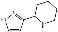 2-(1H-pyrazol-5-yl)piperidine Struktur