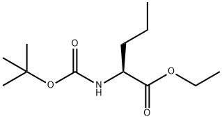 N-BOC-L-NORVALINE ETHYL ESTER Struktur