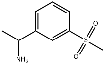 1-(3-METHANESULFONYLPHENYL)ETHAN-1-AMINE Struktur