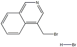 4-(BROMOMETHYL)ISOQUINOLINE HBR Struktur