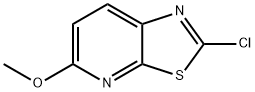 2-Chloro-5-methoxy-thiazolo[5,4-b]pyridine Struktur