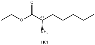 S-2-amino-Heptanoic acid ethyl ester hydrochloride Struktur