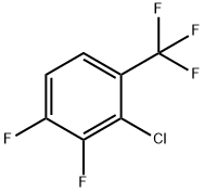 2-CHLORO-3,4-DIFLUOROBENZOTRIFLUORIDE Struktur