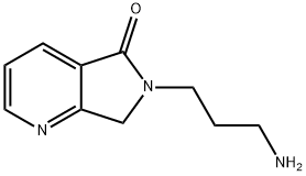 6-(3-aminopropyl)-7H-pyrrolo[3,4-b]pyridin-5-one Struktur