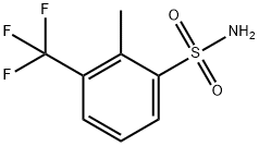 2-methyl-3-(trifluoromethyl)benzenesulfonamide Struktur