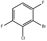 1-Bromo-2-chloro-3,6-difluorobenzene Struktur