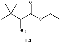 DL-tert-Leucine ethyl ester hydrochloride Struktur