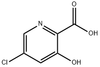 5-chloro-3-hydroxypicolinic acid Struktur