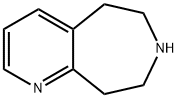 5H,6H,7H,8H,9H-pyrido[2,3-d]azepine Struktur