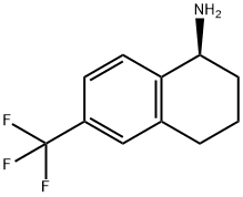 (1S)-6-(TRIFLUOROMETHYL)-1,2,3,4-TETRAHYDRONAPHTHYLAMINE Struktur