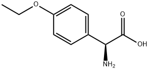 S-4-(ethoxy)-phenylglycine Struktur