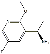 (1R)-1-(5-fluoro-2-methoxypyridin-3-yl)ethanamine Struktur