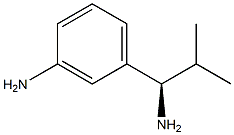 (1R)-1-(3-AMINOPHENYL)-2-METHYLPROPYLAMINE Struktur