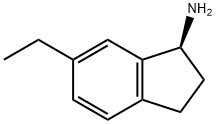 (1S)-6-ETHYL-2,3-DIHYDRO-1H-INDEN-1-AMINE Struktur