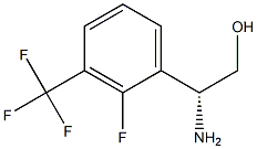 (2R)-2-AMINO-2-[2-FLUORO-3-(TRIFLUOROMETHYL)PHENYL]ETHAN-1-OL Struktur