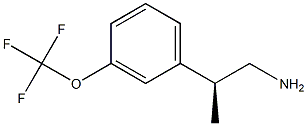 ((1S)-1-[3-(TRIFLUOROMETHOXY)PHENYL]ETHYL)METHYLAMINE Struktur