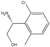 (2R)-2-AMINO-2-(2-CHLORO-6-METHYL-PHENYL)ETHANOL Struktur