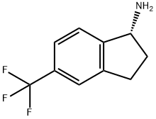 (1R)-5-(TRIFLUOROMETHYL)INDANYLAMINE Struktur