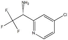 (1R)-1-(4-CHLORO(2-PYRIDYL))-2,2,2-TRIFLUOROETHYLAMINE Struktur