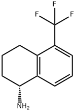 (1R)-5-(TRIFLUOROMETHYL)-1,2,3,4-TETRAHYDRONAPHTHYLAMINE Struktur