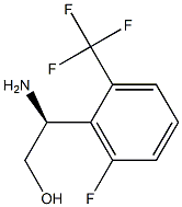 (2S)-2-AMINO-2-[6-FLUORO-2-(TRIFLUOROMETHYL)PHENYL]ETHAN-1-OL Struktur