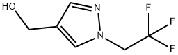 [1-(2,2,2-trifluoroethyl)-1H-pyrazol-4-yl]methanol Struktur