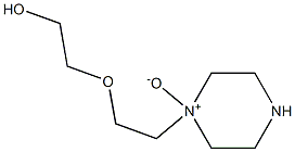 2-[2-(1-oxidopiperazin-1-ium-1-yl)ethoxy]ethanol Struktur