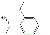 (1S)-1-(4-FLUORO-2-METHOXYPHENYL)ETHAN-1-AMINE Struktur