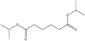 Diisopropyl adipate Struktur