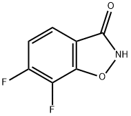 6,7-difluorobenzo[d]isoxazol-3(2H)-one Struktur