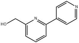 2-Hydroxymethyl-6-(Pyridin-4-Yl)Pyridine Struktur