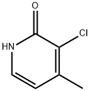 3-Chloro-4-methyl-1H-pyridin-2-one Struktur