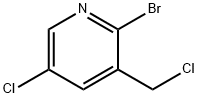 2-Bromo-3,5-dichloro-pyridine Struktur