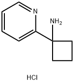 1-(PYRIDIN-2-YL)CYCLOBUTANAMINE 2HCL Struktur