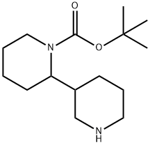 [2,3]Bipiperidinyl-1-carboxylic acid tert-butyl ester Struktur