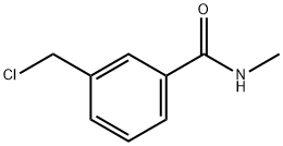 3-(chloromethyl)-N-methylbenzamide Struktur